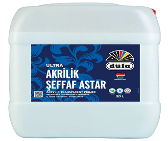 Ultra Akrilik Şeffaf Astar